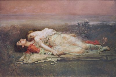 Tristan und Isolde (Tod) von Rogelio de Egusquiza